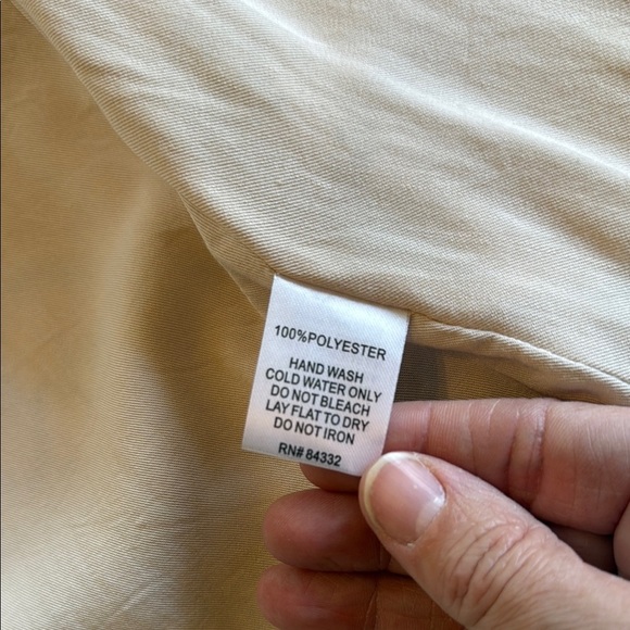 Rebecca Elliot Cream and Gray Faux Fur Vest - Picture 9 of 10